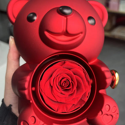 Eternal Rose Teddy Bear